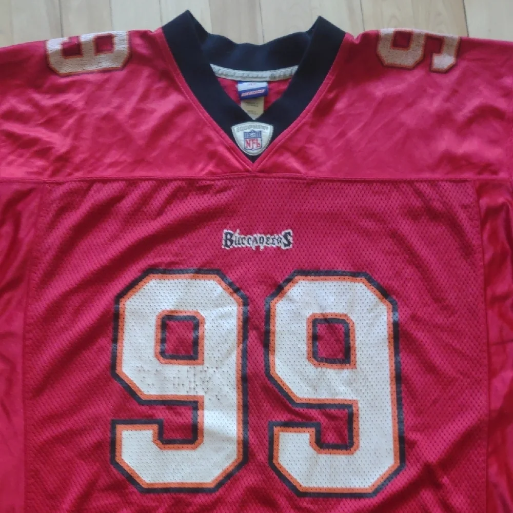 Reebok Red and Black Athletic Jersey - Picture 6 of 16